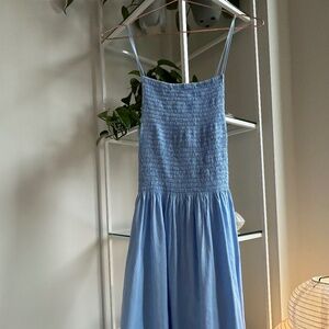 Faithfull The Brand - Nolie Midi Dress - Cornflower Blue